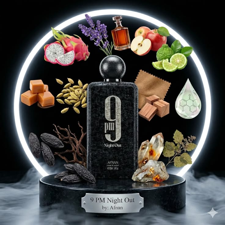 Décant Afnan 9 PM Night Out Eau de Parfum - 10 ml
