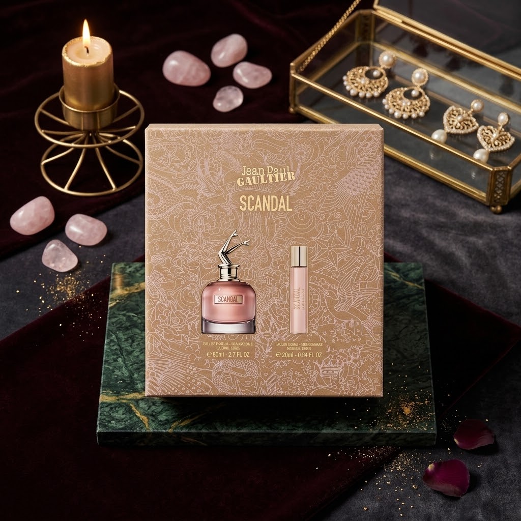 Coffret Jean Paul Gaultier Scandal Eau de Parfum (80 ml + 20 ml)